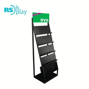 Aangepaste Display Stand voor Boeken DVDs Literatuur Display Rekken