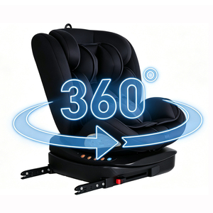 คาร์ซีทเด็กแบบหมุนได้ 360 องศา ขนาด I-size สำหรับเด็กอายุ 0-12 ปี ความสูง 40-150 ซม. รับน้ำหนักได้ 36 กก. ได้รับการรับรองมาตรฐาน ECE R129 - Product Image 2