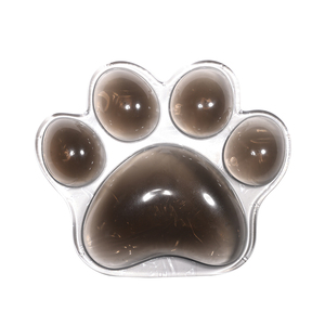 Repose-poignet en silicone transparent 3D, mini <span class=keywords><strong>tapis</strong></span> <span class=keywords><strong>de</strong></span> <span class=keywords><strong>souris</strong></span> en silicone <span class=keywords><strong>kawaii</strong></span> en forme <span class=keywords><strong>de</strong></span> patte <span class=keywords><strong>de</strong></span> chat pour la maison et le bureau - Product Image 2