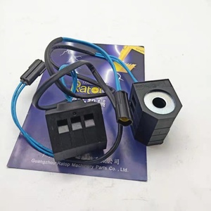 โซลินอยด์คอยล์แท้ Doo-san 24V DX225LC DX225LC-7 สำหรับรถขุด รุ่น K1047557 โซลินอยด์วาล์วคอยล์ K1047557 - Product Image 1