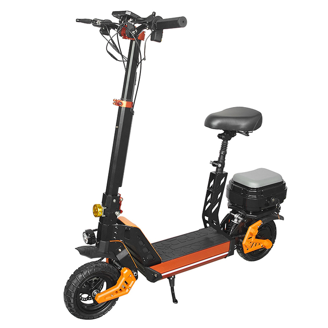 H3 Pro Two-wheel Electric Scooter 10" Brushless Motor Quick Powerful 45 km/h Foldable with 500W Power 120kg Max Load