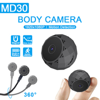 Nueva Mini Cámara 2026 con Visión Nocturna, Cámara Deportiva Analógica, Cámara de Seguridad Interior para el Hogar, CCTV sin Wifi, Cámara para Auto MD30, Mini Videocámaras
