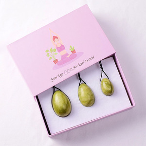 फैक्टरी बिक्री गुलाबी हरे बैंगनी योनी सेक्स खिलौने अंडे महिलाओं योनि व्यायाम योनी अंडे 3 टुकड़ा क्यूपिंग बॉक्स योनी अंडे सेक्स खिलौना - Product Image 3