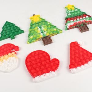 Cadeau <span class=keywords><strong>de</strong></span> noël tiktok, jouet Fidget, arbre <span class=keywords><strong>de</strong></span> noël, jeux <span class=keywords><strong>de</strong></span> fête, bulles <span class=keywords><strong>de</strong></span> poussée, libération du Stress sensoriel POP, <span class=keywords><strong>2021</strong></span> - Product Image 2