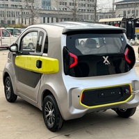 Nuevo Mini Auto Eléctrico de Moda, Económico, de 2 Puertas, Baja Velocidad, 1500w, Puertas Eléctricas, Vehículo de Nueva Energía para Desplazamientos de Corta Distancia
