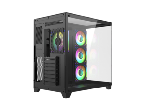 Vente en gros d'usine OEM nouveau boîtier de jeu en verre à trois faces panneau de verre supérieur vision complète armoire d'<span class=keywords><strong>ordinateur</strong></span> - Product Image 5