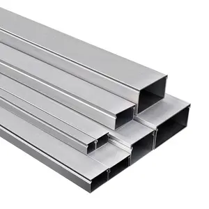 Galvanized Cable Trays Stainless Steel Aluminum Perforated Cable Tray Solar System Solid Through Cable Management Tray