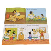 Pabrik Cina Buku Cerita Anak Berkualitas Tinggi Harga Murah A2/3/4/5/6 Usborne Farmyard Tales Buku Mewarnai Bersampul Lunak Cetak