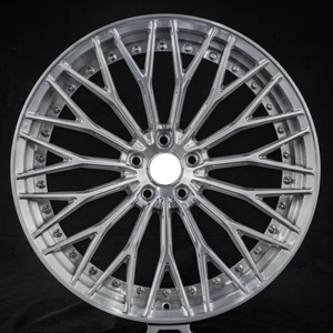 DJJ 5*130 AR100 Rueda forjada de doble pieza 17-22 pulgadas 6061-T6 Aleación de aluminio para BMW M3 M4 M5 <span class=keywords><strong>Porsche</strong></span> <span class=keywords><strong>911</strong></span> Nissan R35 - Product Image 1