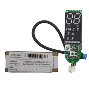 Tableau de bord de Scooter <span class=keywords><strong>Xiaomi</strong></span> <span class=keywords><strong>M365</strong></span> <span class=keywords><strong>PRO</strong></span>/Mi1S avec Circuit imprimé d'affichage avec panneau d'interrupteur accessoires de Scooter BT - Product Image 1