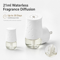 Difusor de Aroma Enchufable al por Mayor, Difusor de Fragancia sin Agua de 21ml, Máquina de Aromas para Hogar, Hotel, Baño, con Logotipo Personalizado