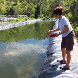 Revestimientos para Granjas de Camarones, Geomembrana de HDPE/LLDPE para Estanques, Diseño Moderno para Exteriores - Product Image 2