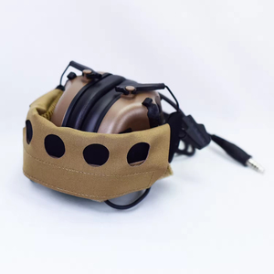 Ventilated Tactical Headset <b>Sleeve</b> 500D Nylon <b>Protective</b> Cover for Outdoor Activities & Tactical Training - Product Image 6