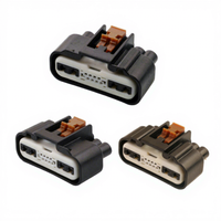 Connecteur femelle étanche 12 broches série 31034-4007 pour faisceaux de câblage électriques de moto