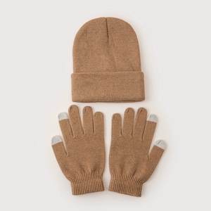 Bộ đồ giữ ấm mùa đông Bottcoola mới về, chất liệu len dệt kim dày dặn mềm mại, mũ len dệt kim giữ ấm nhiều màu sắc, kèm găng tay dành cho người lớn. - Product Image 4