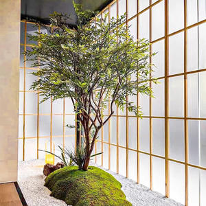 ต้นไม้ประดิษฐ์, ไม้ไผ่ใต้, พืชสีเขียว, ภูมิทัศน์แห้งในร่มและกลางแจ้ง, ตกแต่งห้องน้ำชา, ภูมิทัศน์, ต้นไม้กระถาง - Product Image 3