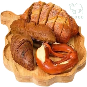 Plateau de service en bambou pour fruits et desserts de Noël, idéal pour les fêtes, les dîners et les cadeaux de luxe pour enfants - Product Image 5