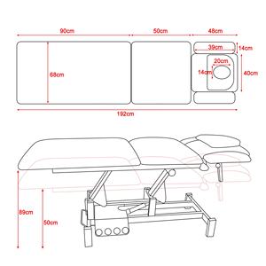 Sandaran tangan elektrik, sandaran tangan elektrik, tinggi sandaran tangan untuk pijat, pusat rehabilitasi - Product Image 6