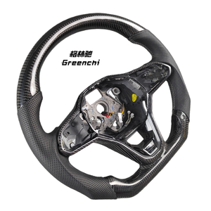 พวงมาลัย Alcantara และคาร์บอนไฟเบอร์ สำหรับรถยนต์ VW Golf 7 / 7.5 <span class=keywords><strong>GTI</strong></span> / R - Product Image 2