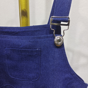 <span class=keywords><strong>Tuta</strong></span> in Denim per bambini con spalline regolabili e abito con bottoni laterali <span class=keywords><strong>tuta</strong></span> estiva personalizzata da <span class=keywords><strong>bambina</strong></span> - Product Image 2