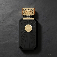Flacon de parfum de luxe de marque de niche 50 ml – Emballage haut de gamme exclusif en verre carré avec pulvérisateur et opercule