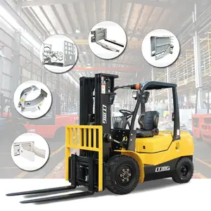 Paper Roll Clamp Forklift Ltmg New Diesel Forklift 2ton To 10ton Forklift Truck With Optional Attachment Push Pull Attachment/bale Clamp/paper Roll Clamp