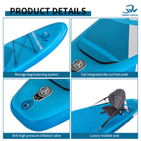 Ridewave 11' Stand-Up Paddleboard gonflable SUP certifié CE prêt à être expédié pour les sports nautiques et le surf