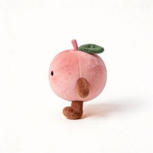 Juguete de Peluche de Durazno Adorable al por Mayor, Peluche Suave de Fruta para Regalos Infantiles, Peluche de Durazno Personalizado, Fruta de Peluche Adorable para Niños - Product Image 2