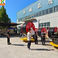 Pistola de Riego de Alta Presión Jet 35 con Carro Porta Mangueras para Uso en Riego Agrícola, Pistola de Riego Jet 35