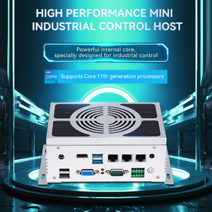 มินิพีซีอุตสาหกรรมราคาประหยัด Core I5 VGA 4G GPIO RS232/RS485 พอร์ต LAN คู่ 7 พอร์ต รองรับ M.2 สำหรับไดรฟ์ คอมพิวเตอร์อุตสาหกรรมขนาดเล็ก รุ่นที่ 11 - Product Image 3