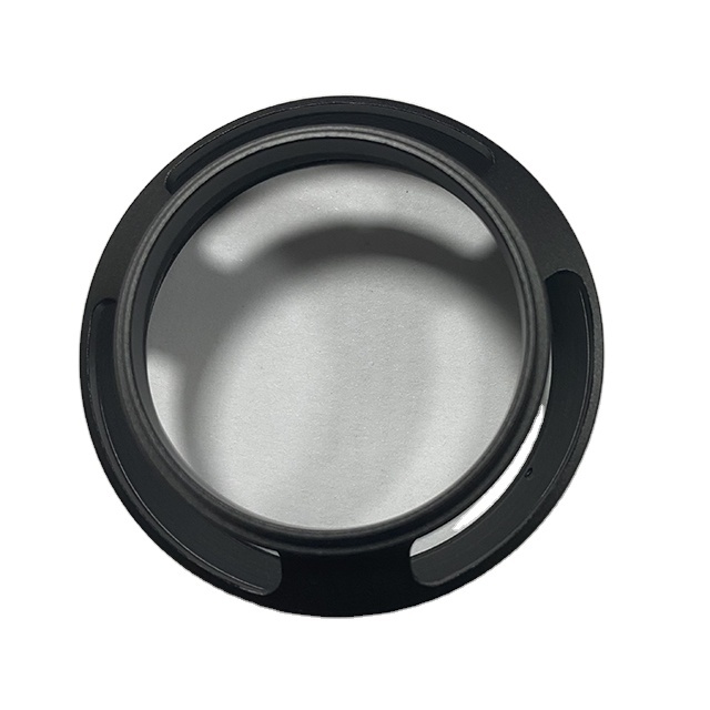 Massa Digital Camera Accessories Aluminum Alloy CNC Machined 37mm 39mm 40.5mm 52mm Black Silver Compatible Full Frame Lens Hood