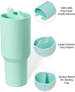 Tái sử dụng Silicone khay bên trong cho Stanley Tumbler đôi Flavor Divider uống trà Cocktail cà phê-nhà bếp có thể giặt separator - Product Image 6