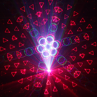AOPU Lumière laser d'animation 3D 10 en 1 effet Prix usine Éclairage de scène laser d'animation couleur 1W Rgb Lumière de fête de mariage disco