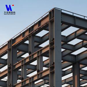 万吉预制钢结构工厂建筑和工业车间 - Product Image 1