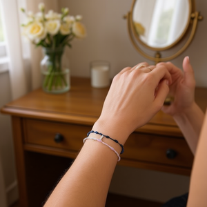 Bracciale a coda di sirena in acciaio inossidabile con nodo a sette stelle PULSERA - Product Image 3