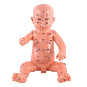 Modelo de masaje pediátrico con puntos de acupuntura y meridianos para la formación de enfermeras, parteras y mujeres embarazadas - Product Image 3