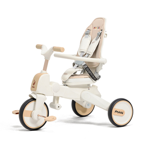 Playkids 2025 <span class=keywords><strong>3</strong></span> roues pliable enfant bébé <span class=keywords><strong>Tricycle</strong></span> 4 <span class=keywords><strong>en</strong></span> <span class=keywords><strong>1</strong></span> poussette vélo enfants Trike Tricycles bébé pour enfant <span class=keywords><strong>1</strong></span>-6 ans - Product Image 3