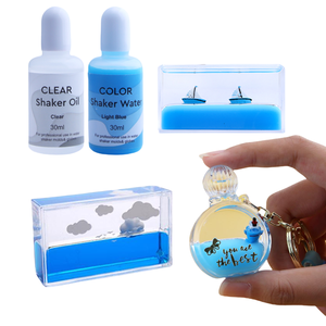 TIMESRUI huile d'art de sable liquide huile d'écoulement résistante aux UV pour bouteilles flottantes huile de secoueur pour bricolage résine artisanat et fournitures de décoration intérieure - Product Image 1