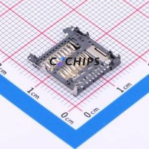 TF-402-ACP18 SD Card / Memory Card Connector SMD Connector Self-Return Type Standard SD Card Card Holder 2.25mm - Product Image 2