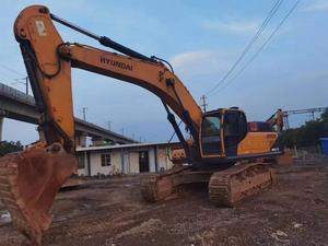 Excavatrice sur chenilles multifonctionnelle d'origine coréenne d'occasion Hyundai HX220HD Moteur Yanmar Haute efficacité Bonne pompe à roulement - Product Image 4