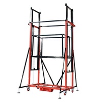 Plate-forme de travail aérienne hydraulique pliable d'ascenseur électrique d'échafaudage de charge durable de 500kg avec l'approvisionnement d'usine de moteur en acier de Chine