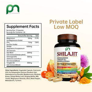 Cápsulas 3 en 1 de Shilajit del Himalaya con Ashwagandha y Musgo Marino, Apoyo Inmunológico y Gestión de Energía, 90 Cápsulas para Hombres/Mujeres Adultos - Product Image 2