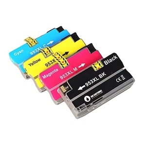 953XL 957XL 957 953 XL Cartouche d'encre à jet d'encre compatible de qualité supérieure pour <span class=keywords><strong>HP953</strong></span> pour imprimante HP OfficeJet Pro 7740 7720 8720 - Product Image 1