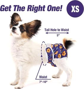 Couches douces lavables pour animaux de compagnie, confortables et réutilisables, pour <span class=keywords><strong>chien</strong></span>, en période de chaleur - Product Image 5