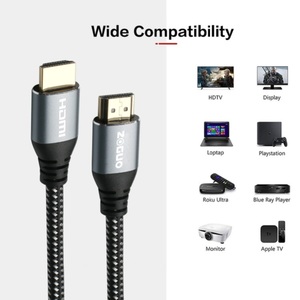 0.5M 1M 2M 3M 5M ad alta velocità placcato oro dinamico hd prova 8k 60hz cavo hdmi fibra cattura Video Mini convertitore cavo Hdmi 2.1 - Product Image 5
