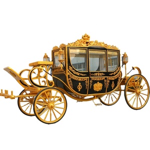 Nuevo Carro de Boda de Lujo con Caballos y Combustible Eléctrico, Popular en Venta - Product Image 1