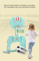 Ensemble de jeux d'intérieur multifonctionnel 3 en 1 en PVC/acier galvanisé pour enfants, utilisation commerciale dans les parcs d'attractions, balançoire, toboggan, personnalisable