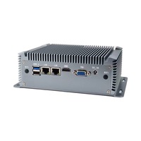 Nouveau mini PC industriel sans ventilateur AI Edge X86, Intel 12e génération Core I5/i7 Quad Core, 2xDDR5, 2 LAN, routeur, pare-feu Pfsense, mini PC