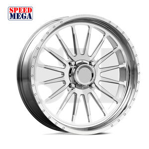 Jantes forgées tout-terrain 6x139.7 6x114.3 Poli Argenté 20x7 22x7 24x7 pouces Jantes en alliage pour UTV/Polaris Performance - Product Image 3