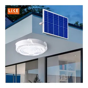 LikeTech 100W 200W 400W 500W 600W 1000W illuminazione a soffitto per interni per esterni plafoniera solare a LED